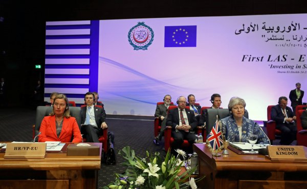 r AB liderleri Mısır'da