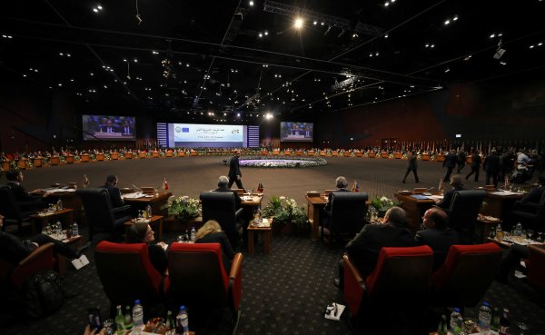 r AB liderleri Mısır'da