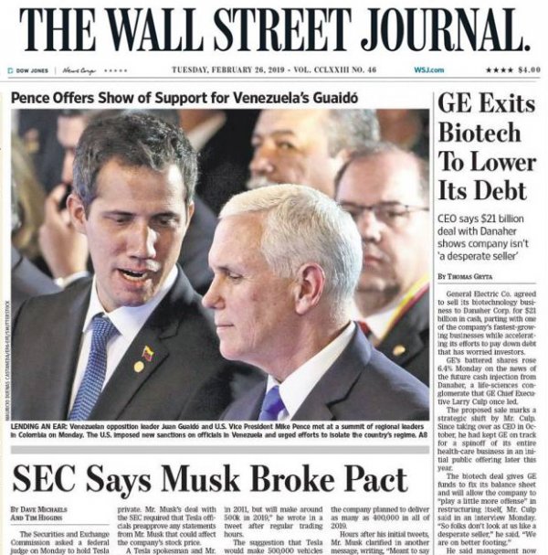 Yabancı basında günün manşetleri