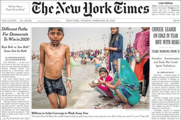 Yabancı basında günün manşetleri