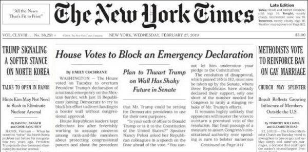 Yabancı basında günün manşetleri