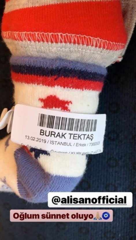 Alişan'ın oğlu sünnet oldu