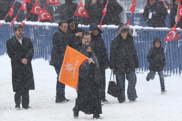 Cumhurbaşkanı Erdoğan'ın Erzurum mitingi