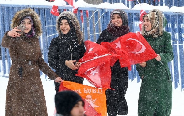 Cumhurbaşkanı Erdoğan'ın Erzurum mitingi