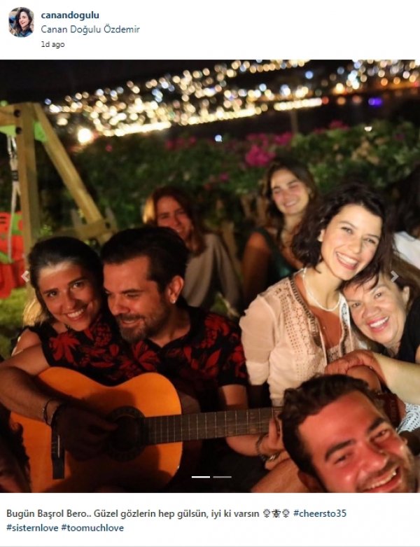 Canan Doğulu'dan Beren Saat paylaşımı