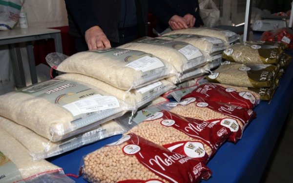 Tanzimde bakliyatlar satışa hazır