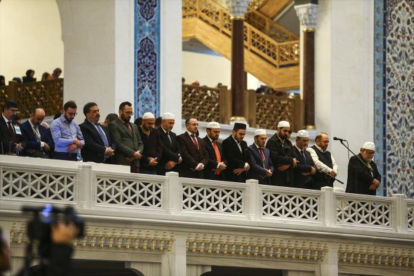 Çamlıca Camii'nde Regaip Kandili