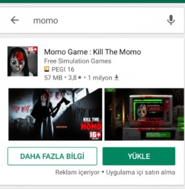 Momo oyunu intihara sürüklüyor