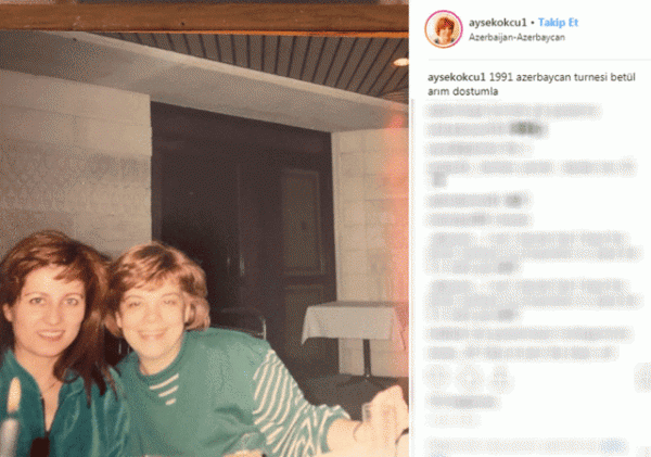 Ayşe Kökçü'den nostaljik TBT