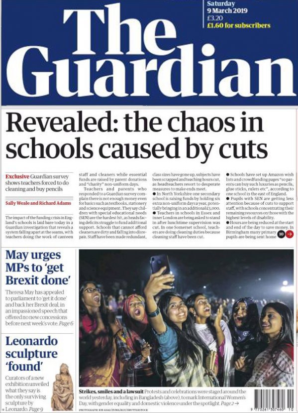 Dünya manşetlerinde hafta sonu