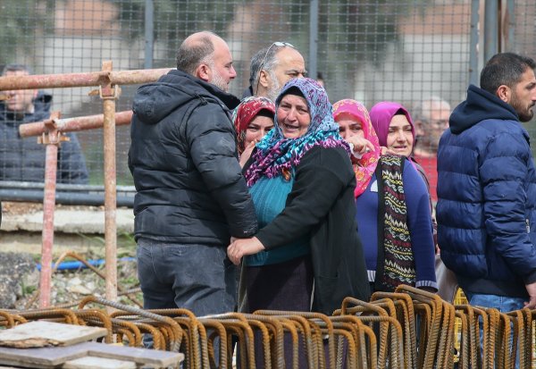 İzmir'de metro inşaatında göçük
