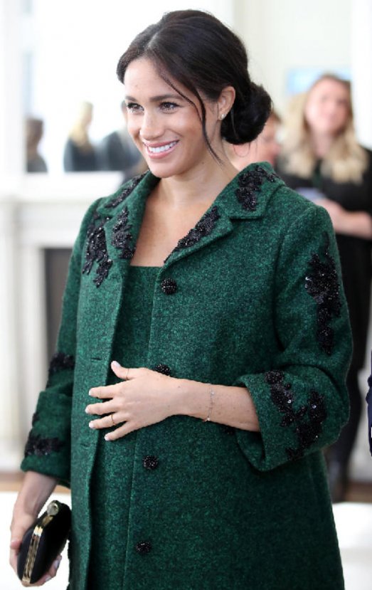 Meghan Markle'ın parmakları şişti