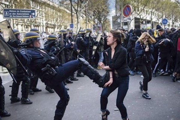 Fransa yine savaş alanına döndü
