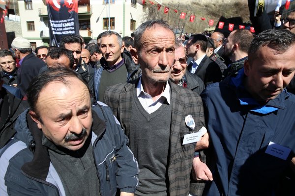 Gümüşhane'de binlerce kişi şehidini uğurladı