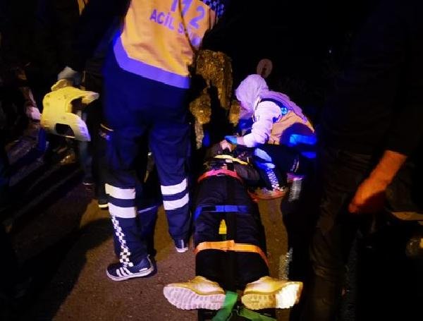 Sepetli motosikletten bahçeye uçtu, hayatını kaybetti