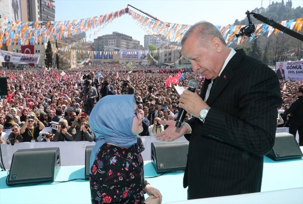 a Cumhurbaşkanı Erdoğan Ereğli'de konuştu