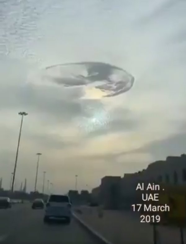 BAE'de korkutan görüntü