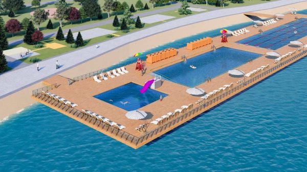 Tarihi Yarımada'ya deniz havuzu geliyor