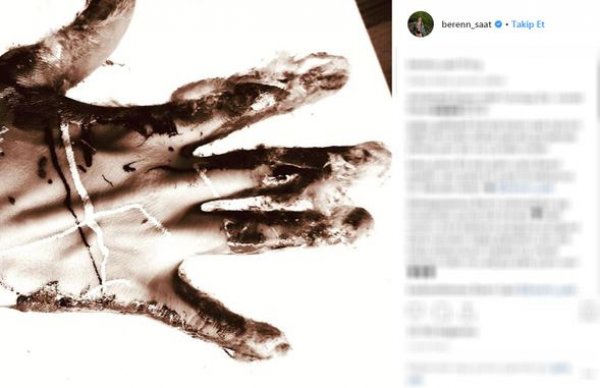 Beren Saat'ten bir gizemli paylaşım daha