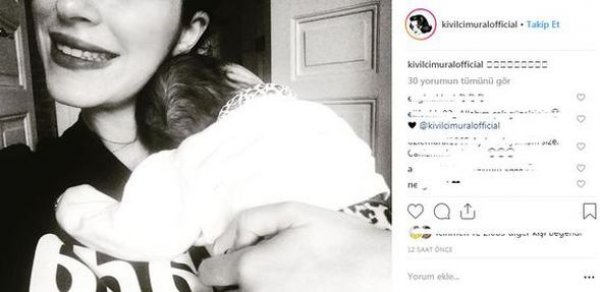 Kaan Tangöze kızının adını İlayda koydu