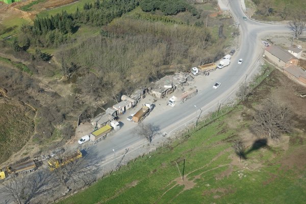 Jandarma havadan denetledi