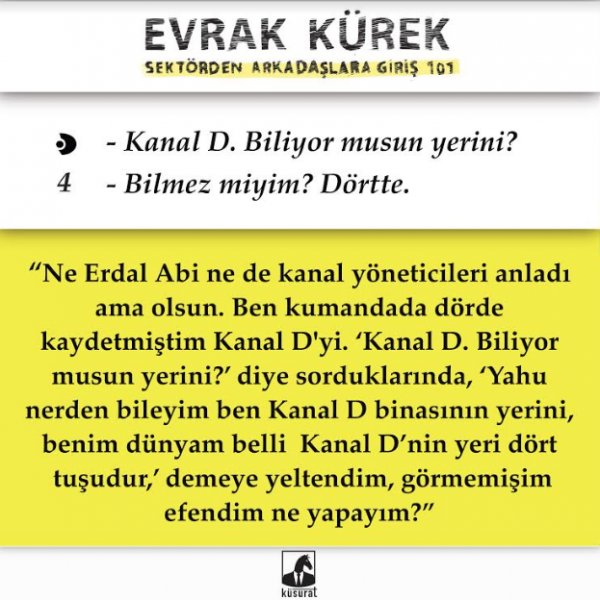 Bir Selçuk Aydemir güldürüsü Evrak Kürek’ten alıntılar