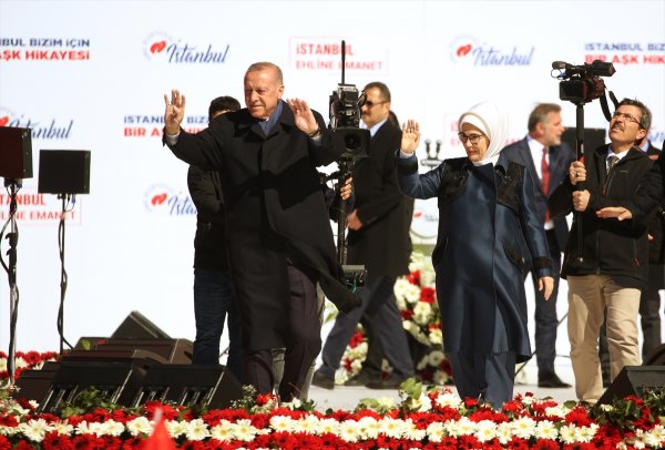 Cumhur İttifakı'nın İstanbul mitingine vatandaşlar akın etti