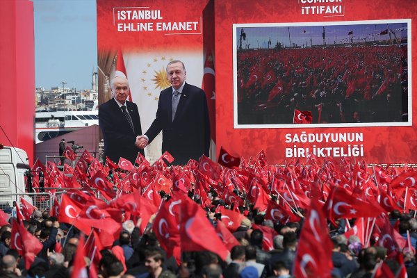 Cumhur İttifakı'nın İstanbul mitingine vatandaşlar akın etti