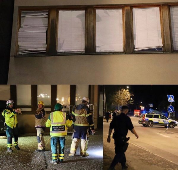 Stockholm'de patlama