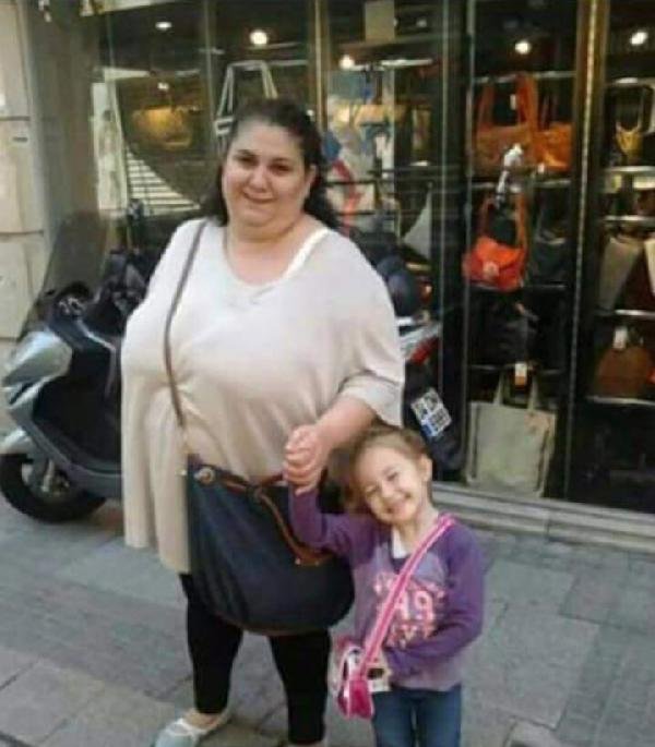 Kızı için 99 kilo verdi