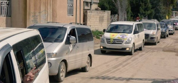 Suriye'de terör yanlılarının seçim sevinci