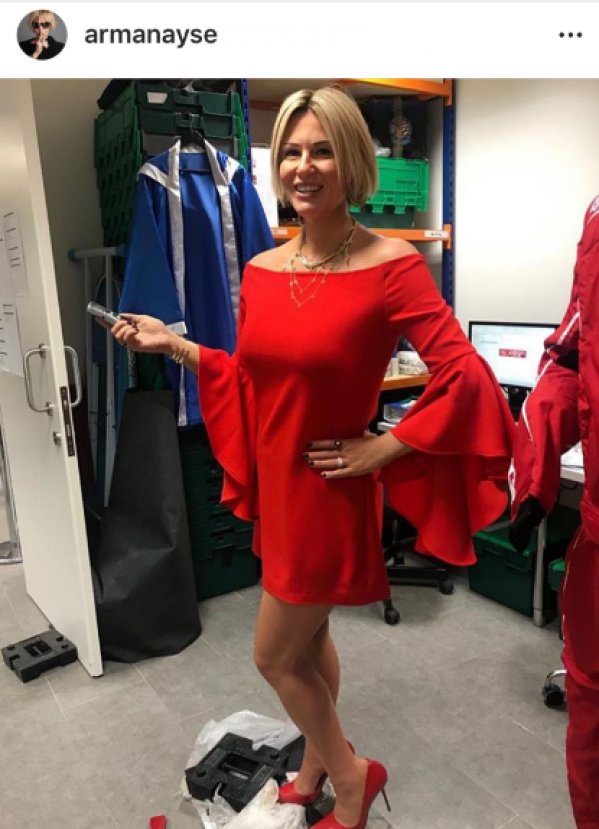 Ayşe Arman'ın balmumu heykeli