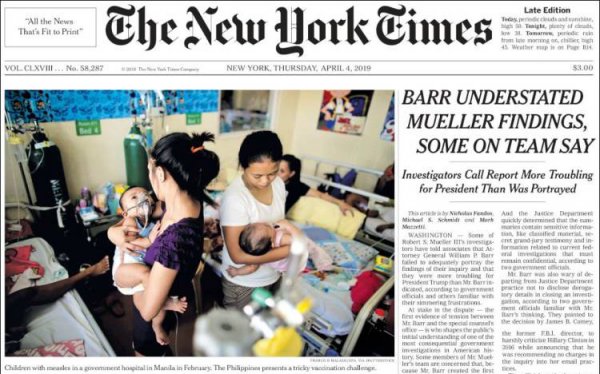 Dış basında günün manşetleri