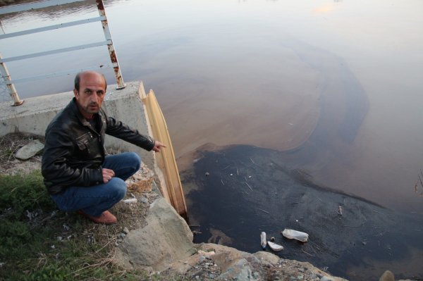 Otlu Çayı ziftlendi