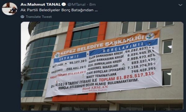 CHP'li Tanal partileri karıştırdı