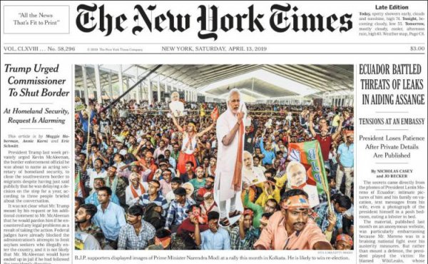 Dünya manşetlerinde hafta sonu