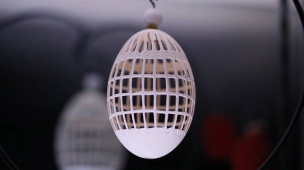 Yumurta kabukları sanat eserine dönüşüyor