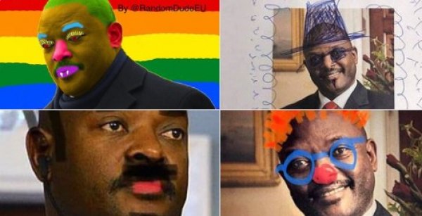 Devlet başkanının fotoğrafını boyadılar, eğitimleri bitti