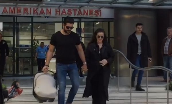 Burak Özçivit ile Fahriye Evcen'e doğum anı sorusu