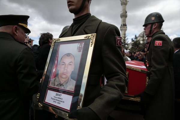 a Şehit Yener Kırıkcı dualarla uğurlandı
