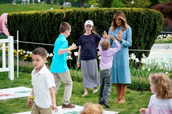 r Trump, Paskalya etkinliğine damga vurdu