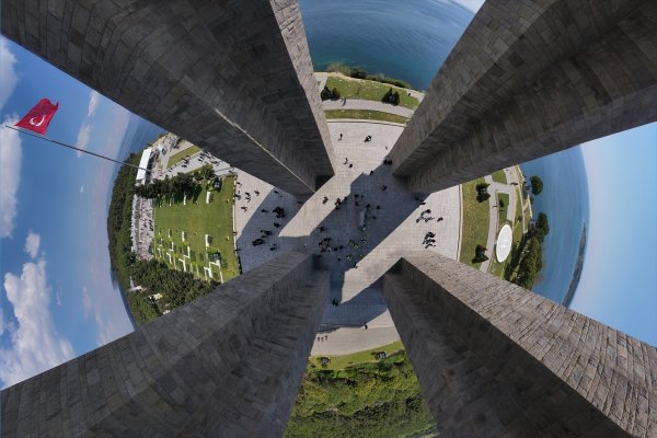 Gelibolu'nun drone'lu görüntüleri paylaşıldı