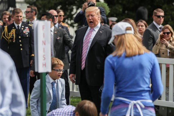 r Trump, Paskalya etkinliğine damga vurdu