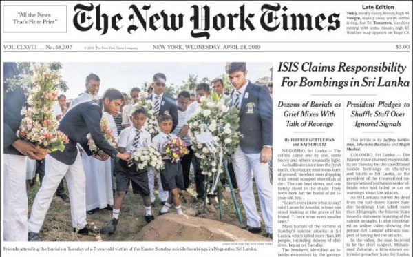 Dış basında günün manşetleri