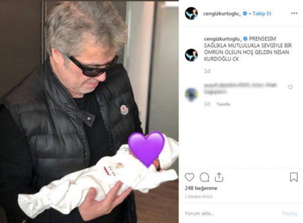 Cengiz Kurtoğlu 5. kez dede oldu