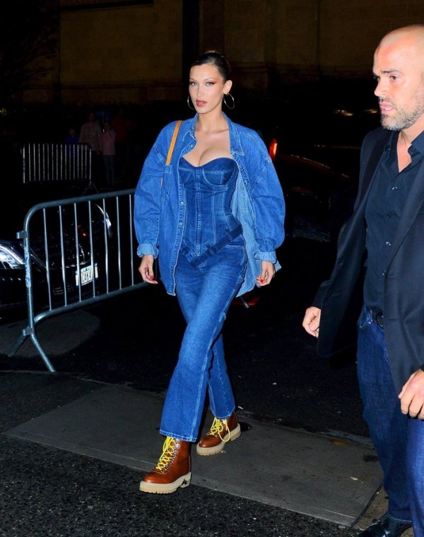 Bella Hadid'in jean tarzı