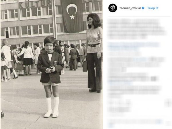 Teoman'ın çocukluk fotoğrafı
