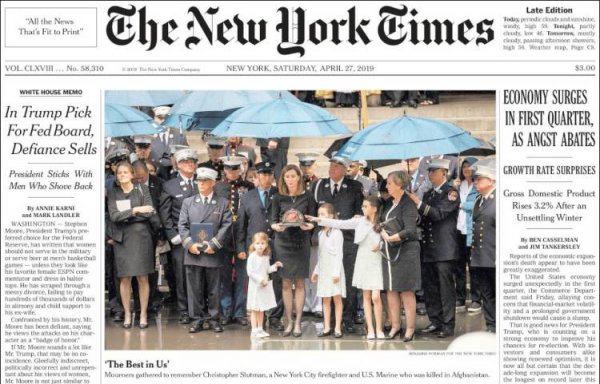 Dünya manşetlerinde hafta sonu