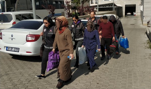 Samsun'da FETÖ'den 5 şahıs adliyede