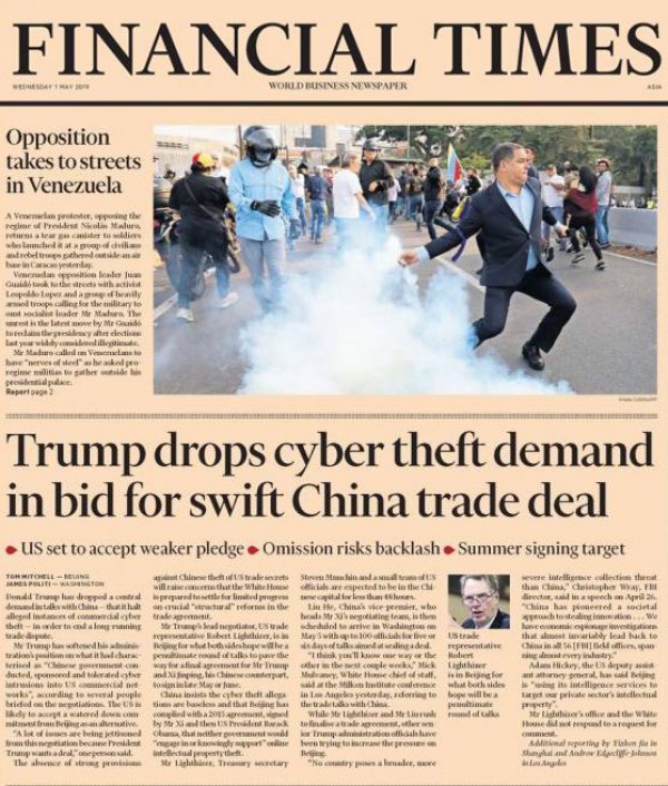 Yabancı basında günün manşetleri